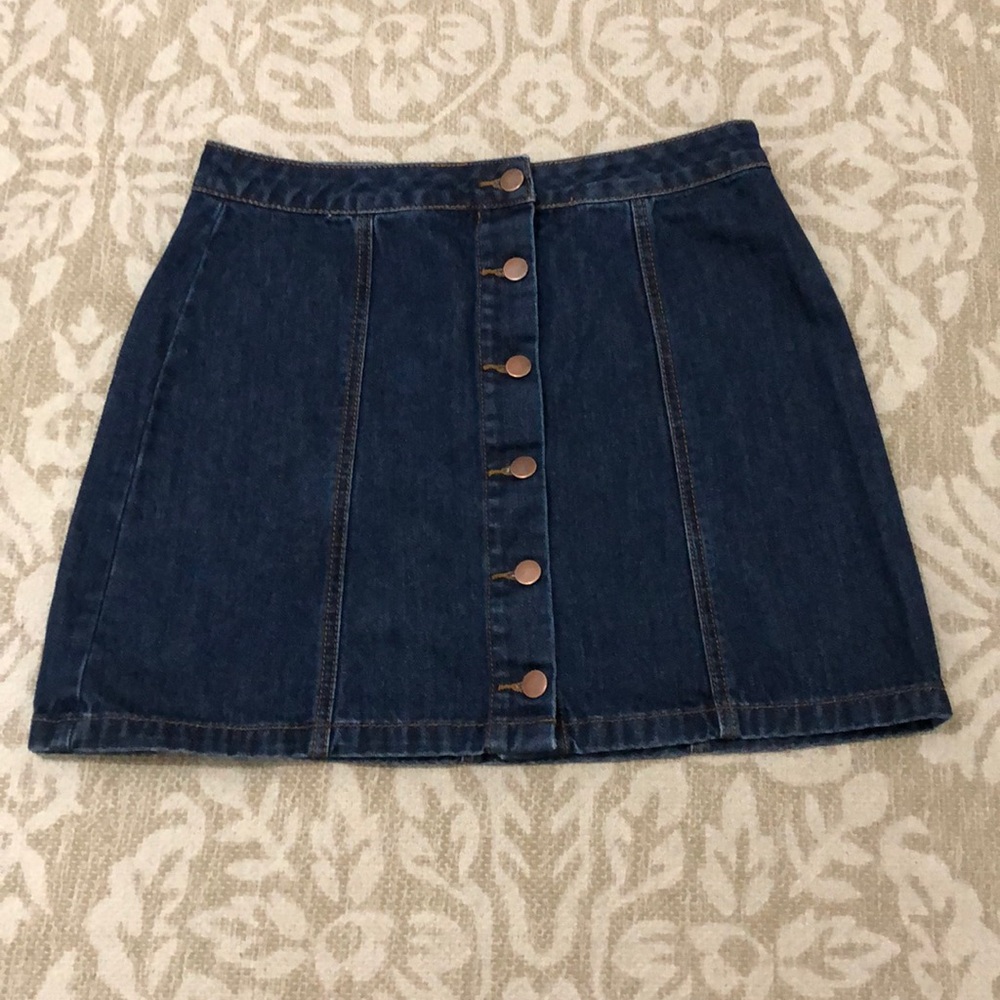 Denim skirt